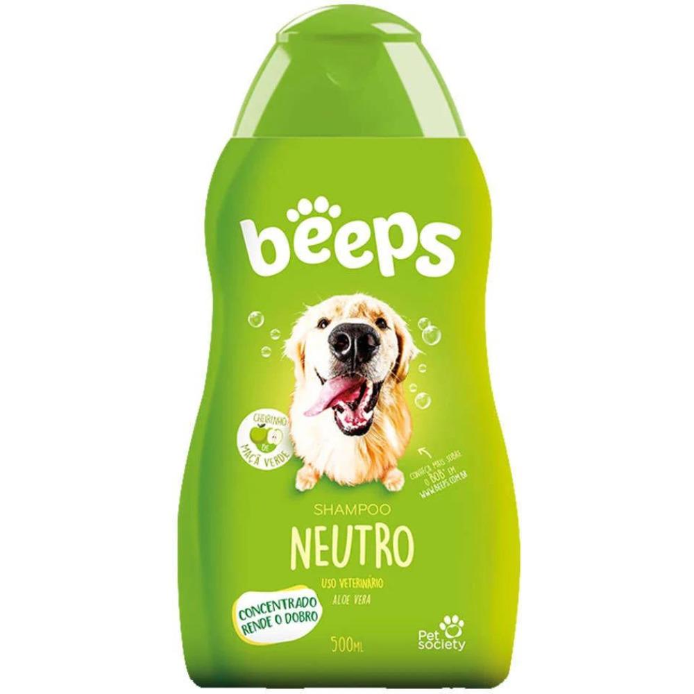 Shampoo Neutro Cheiro de Maçã Verde 500 Ml Beeps