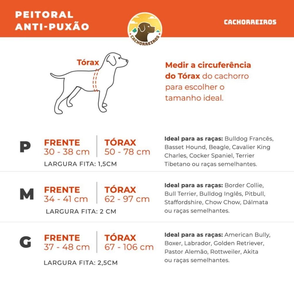 Peitoral Anti Puxão e Guia para Cachorro 1,2 Metros Red Tamanho G